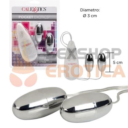 Doble bala vibradora con varias velocidades